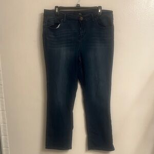 Classic Indigo Boot Cut Jeans by 1822